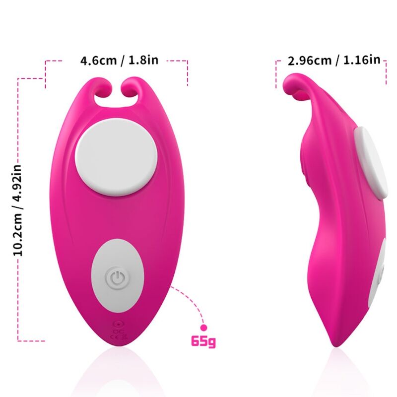 Vibratore Indossabile Punto G Armony Honeybee — Fucsia, App