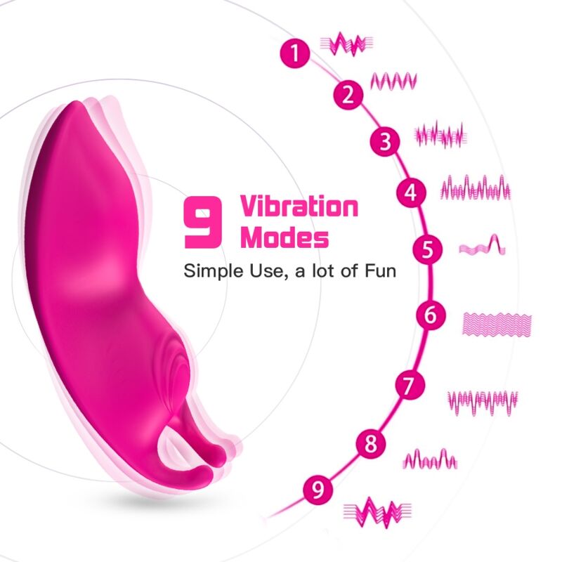 Vibratore Indossabile Mutandine Armony Honeybee — Fucsia