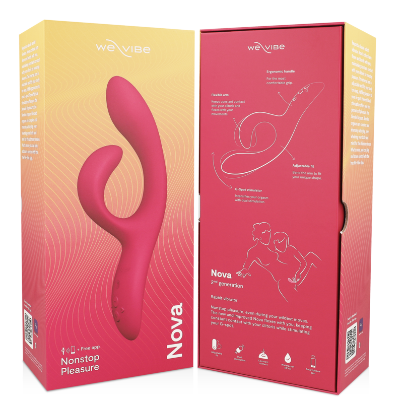 Vibratore Rabbit App We-Vibe Nova — Punto G e Clitoride