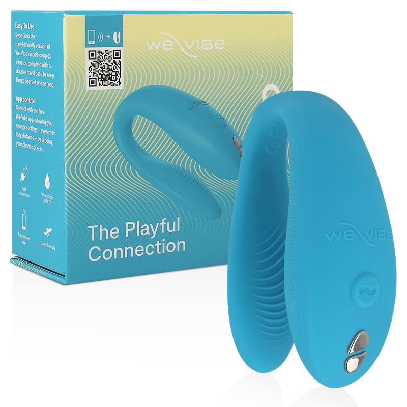 Vibratore Coppia We-Vibe Sync Go — Doppia Stimolazione, IPX7