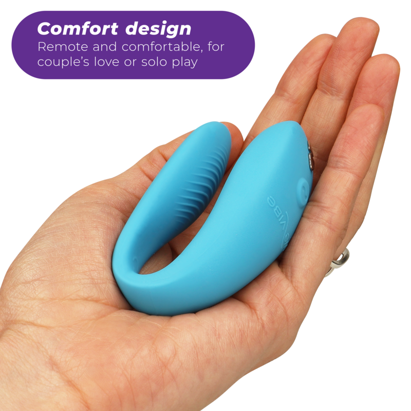 Vibratore Coppia We-Vibe Sync Go — Doppia Stimolazione, IPX7