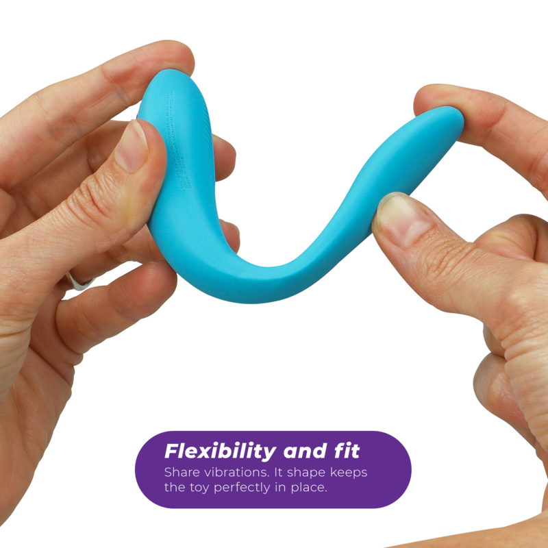 Vibratore Coppia We-Vibe Sync Go — Doppia Stimolazione, IPX7