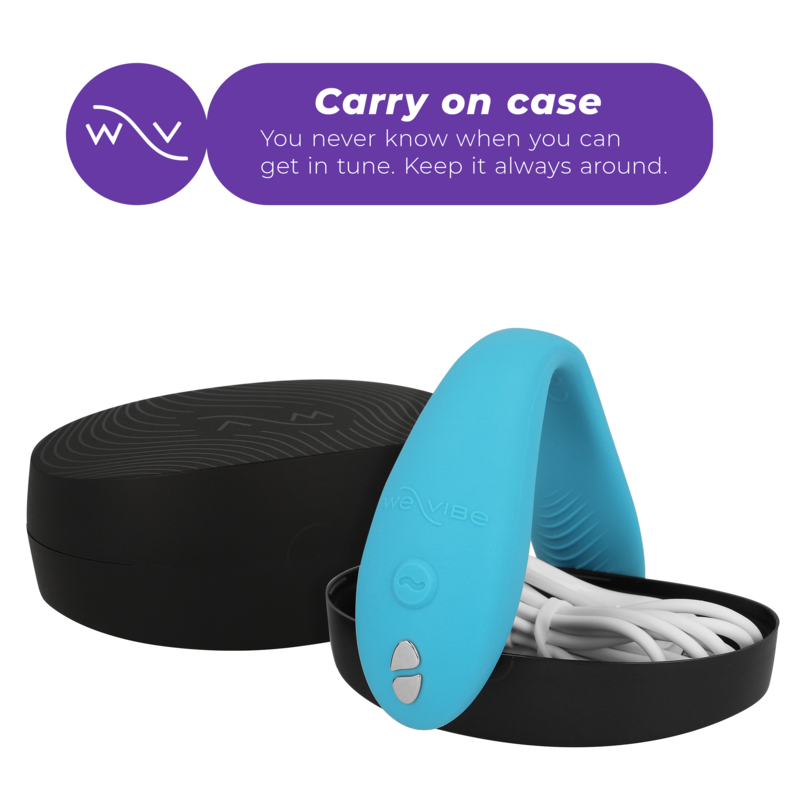 Vibratore Coppia We-Vibe Sync Go — Doppia Stimolazione, IPX7