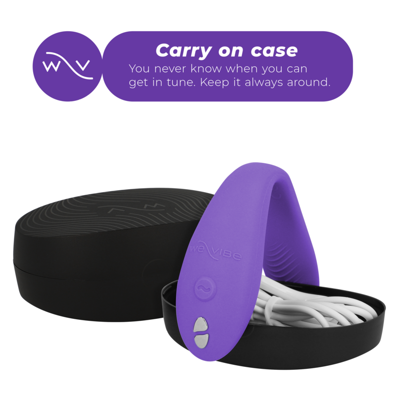 Vibratore Coppia Indossabile We-Vibe Sync Go — Impermeabile IPX7