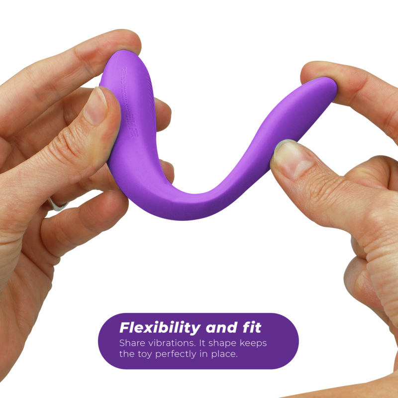 Vibratore Coppia Indossabile We-Vibe Sync Go — Impermeabile IPX7