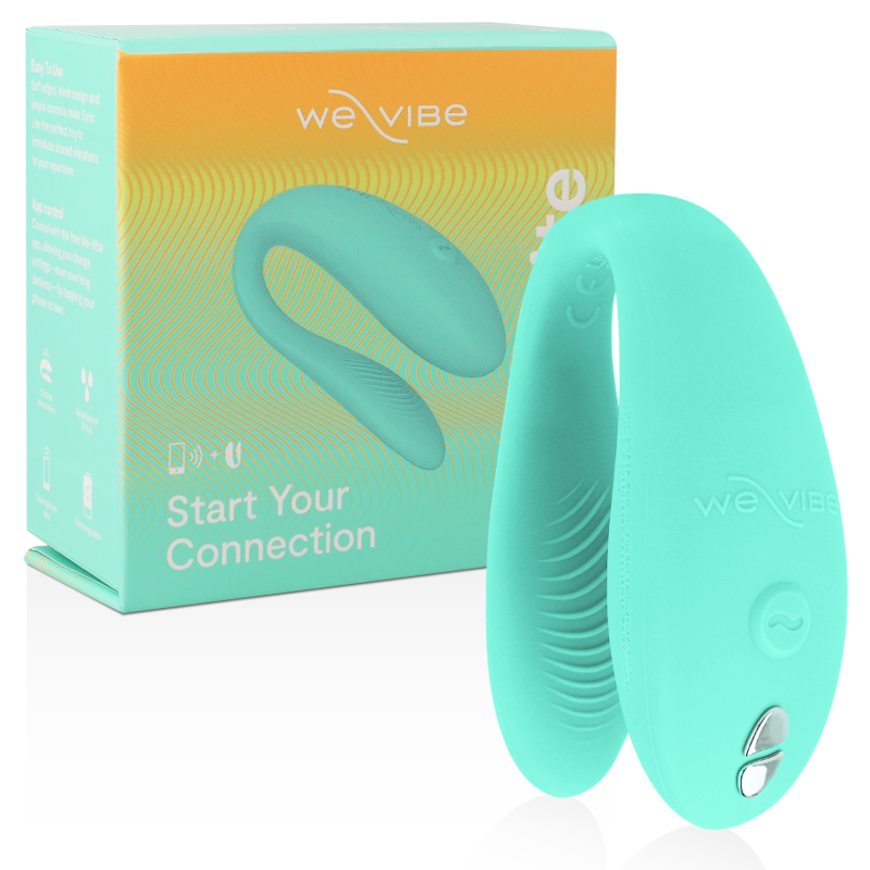 Vibratore per Coppie We-Vibe Sync Lite — Stimolatore, Turchese