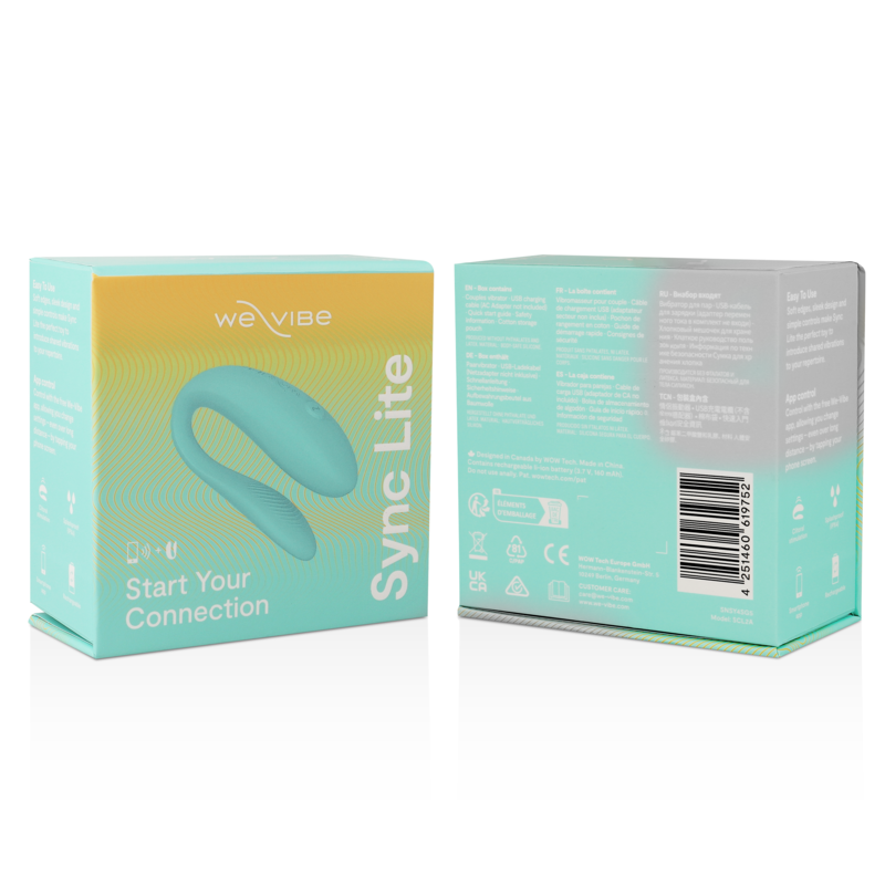 Vibratore per Coppie We-Vibe Sync Lite — Stimolatore, Turchese