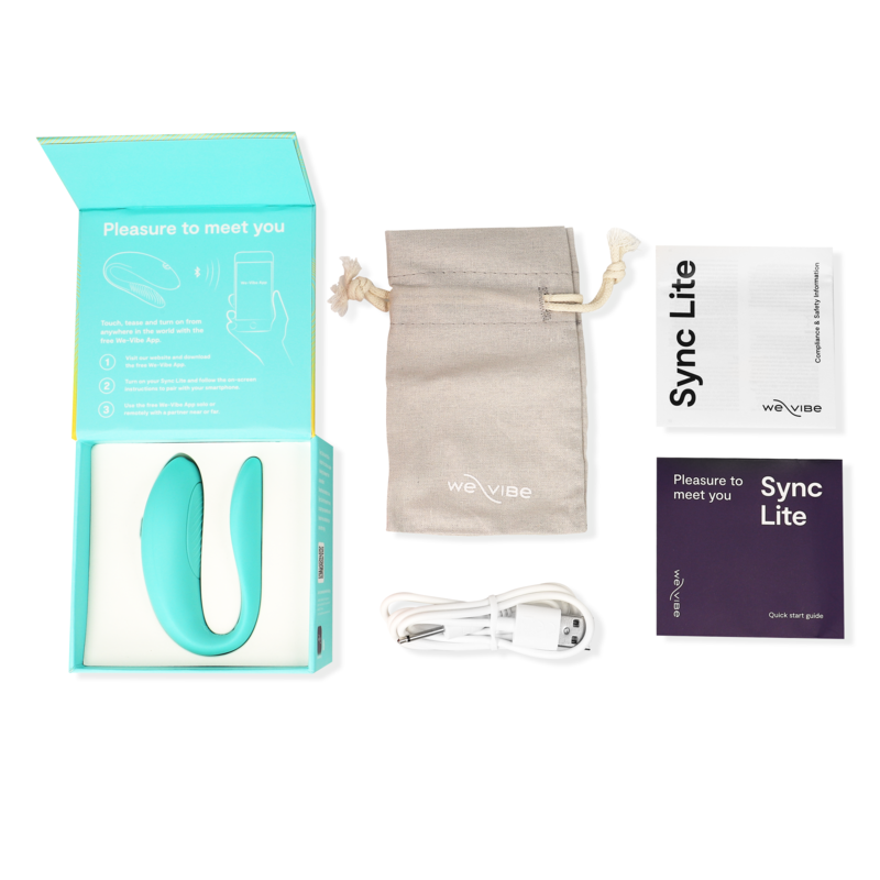 Vibratore per Coppie We-Vibe Sync Lite — Stimolatore, Turchese