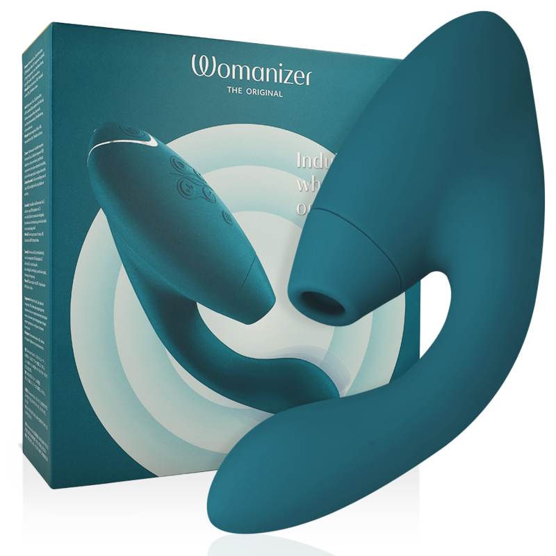 Vibratore Rabbit Womanizer Duo 2 — Clitoride e Punto G, Blu