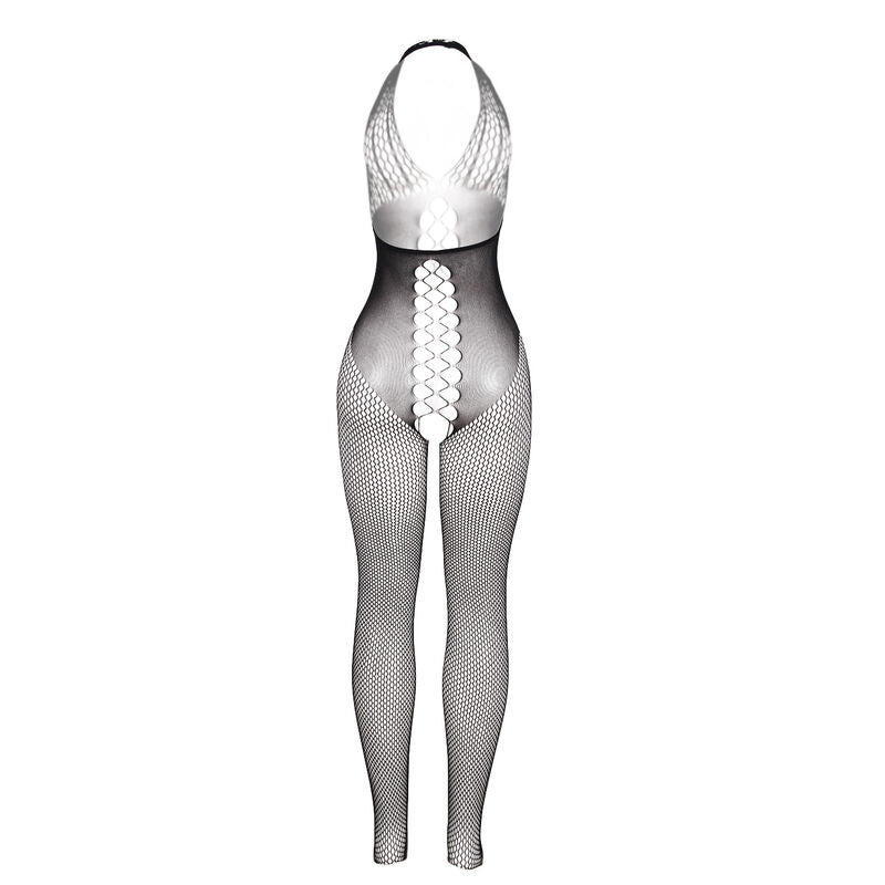 Bodystocking Schiena Aperta Subblime 951832 — Nero Taglia Unica