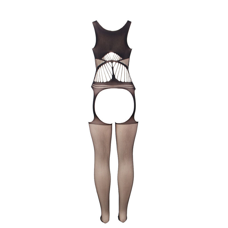 Bodystocking a Rete Subblime 951900 — Senza Cavallo, Nero