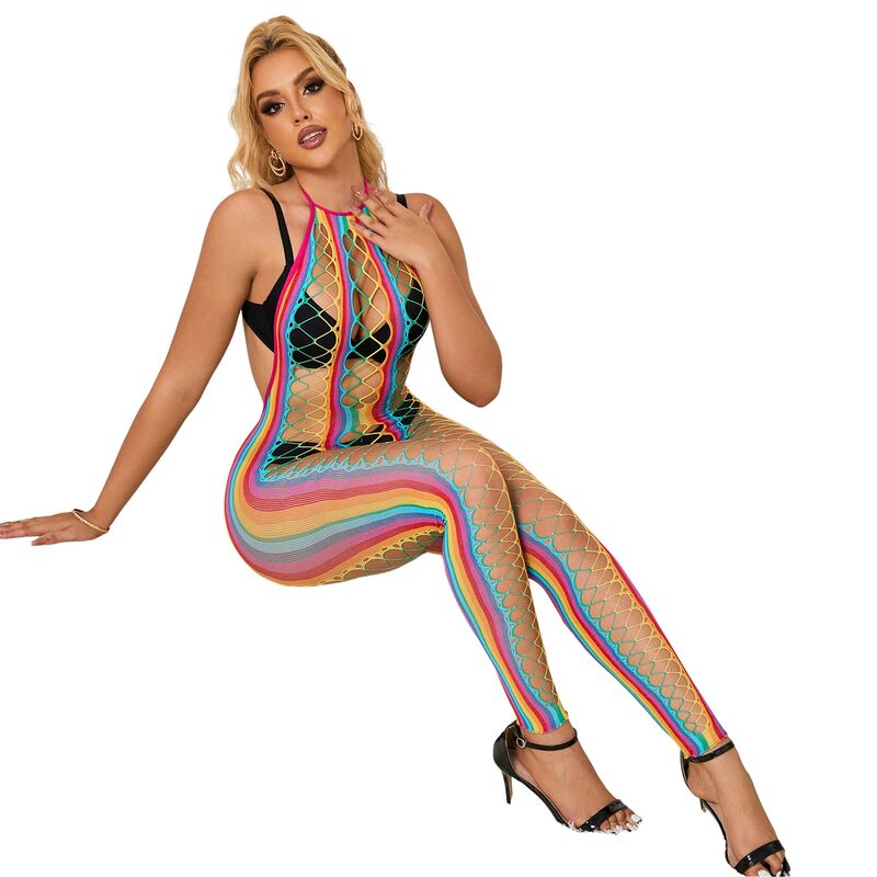 Bodystocking a Rete Subblime 952358 — Collo Alto, XS/M