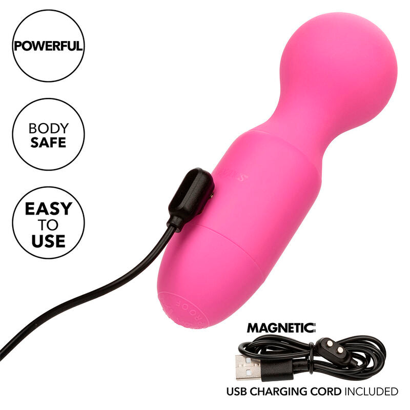 Vibratore Ricaricabile 10 Modalità Calexotics First Time — Rosa