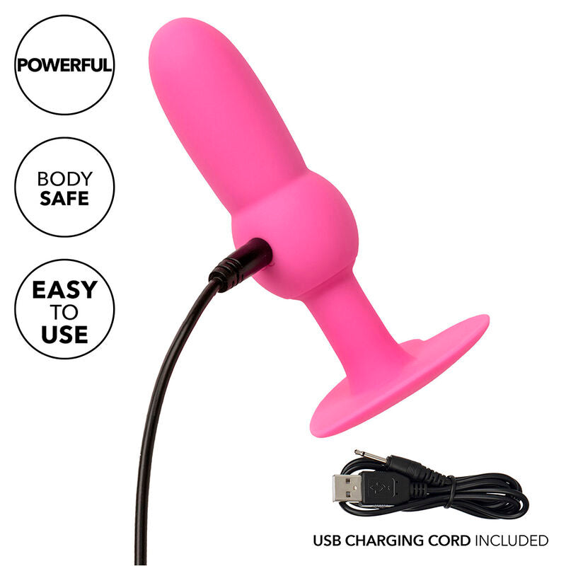 Plug Anale Vibrante Calexotics First Time Beaded — 10 Funzioni
