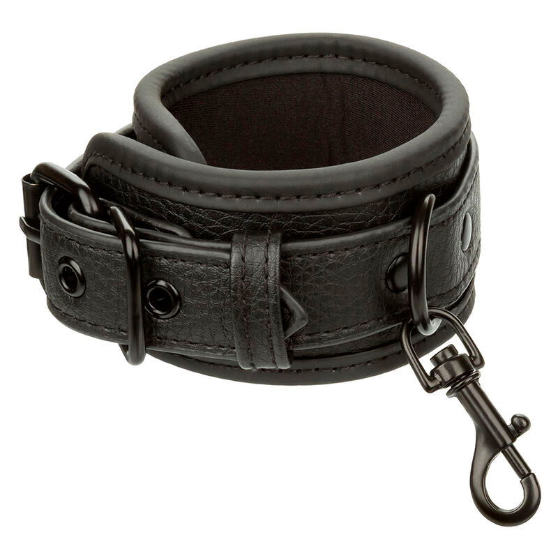 Manette BDSM in Pelle Calexotics Nocturnal — Regolabili, Nere