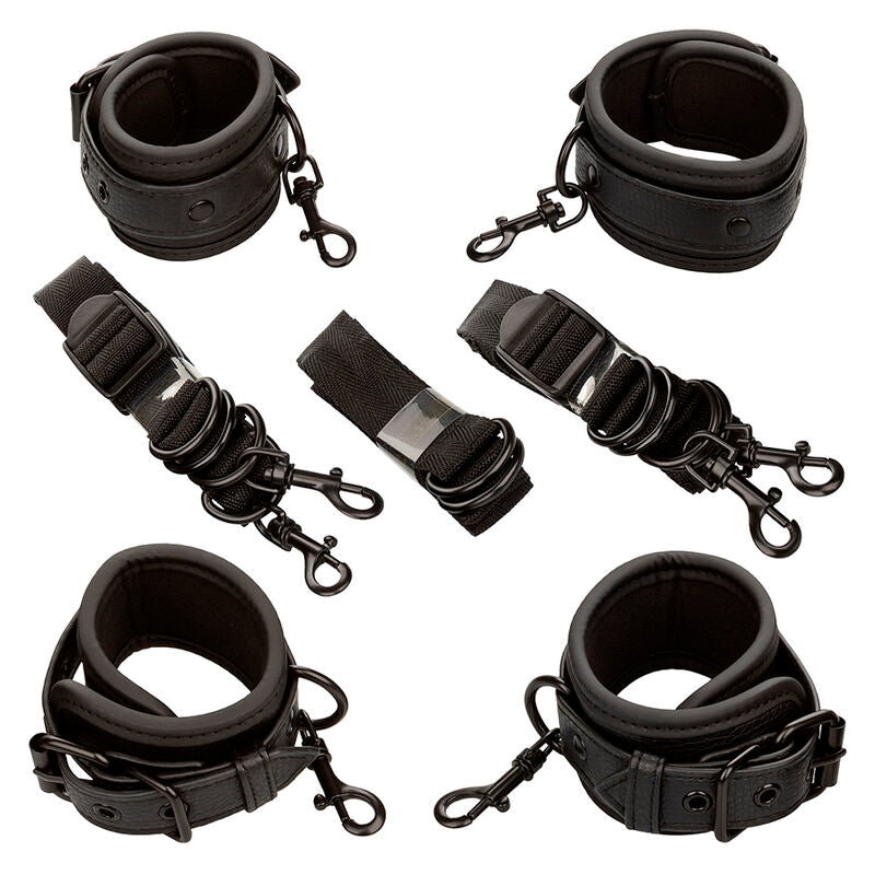 Kit Bondage Letto Calexotics Nocturnal — Cinghie Regolabili