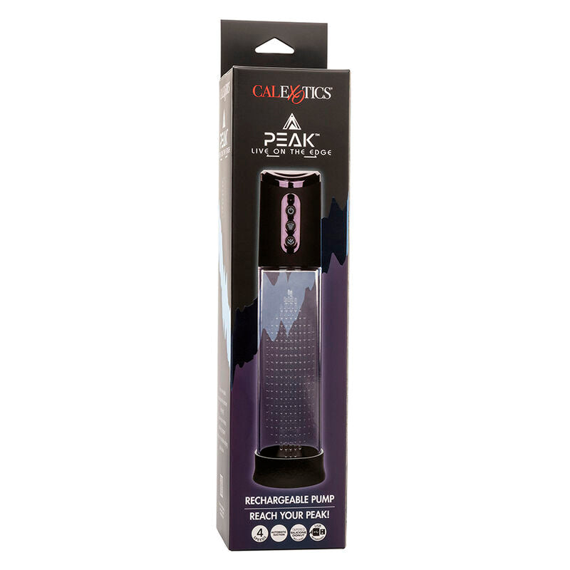 Pompa Pene Automatica Calexotics Peak — 4 Velocità, Ricaricabile