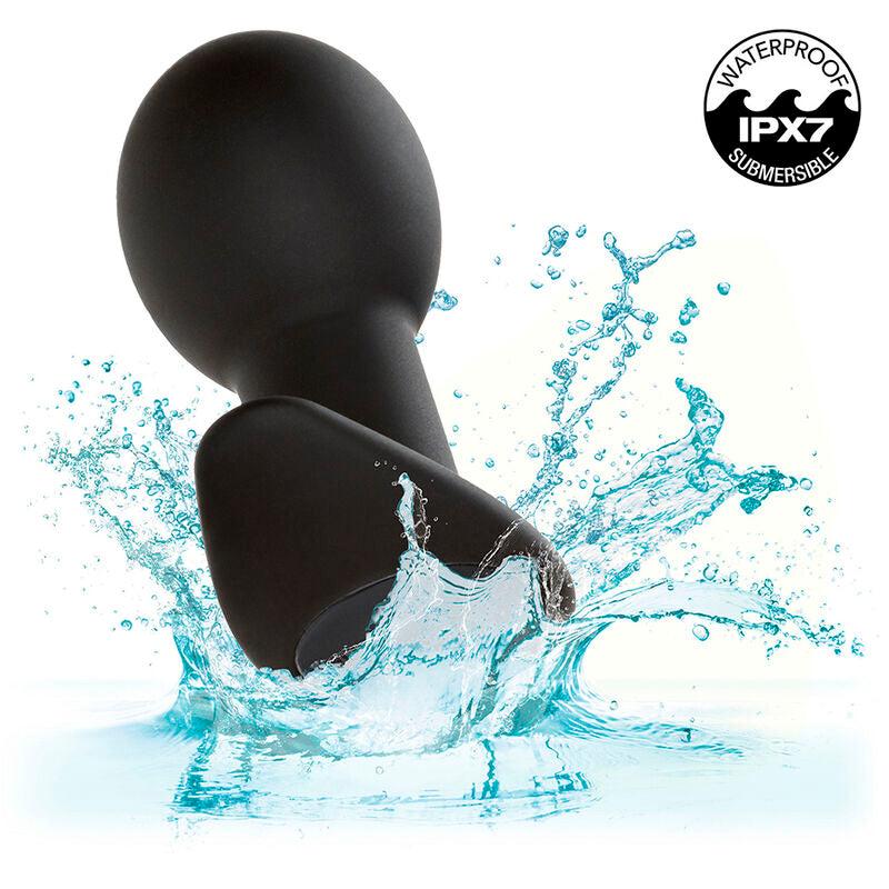 Plug Anale Vibrante Calexotics Rock Bottom — Silicone, 10 Modalità