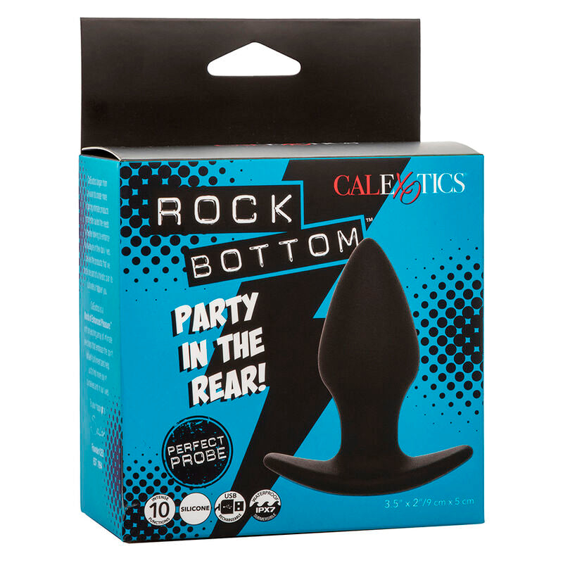 Plug Anale Vibrante Calexotics Rock Bottom Perfect — 10 Funzioni