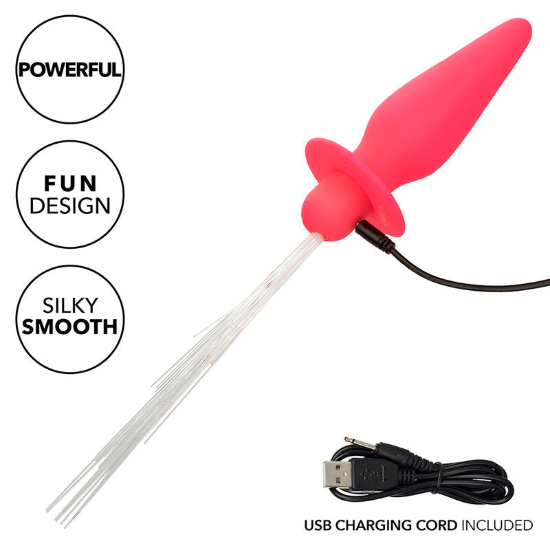 Plug Anale Vibrante Luminoso Calexotics Southern Lights — 10 Modalità