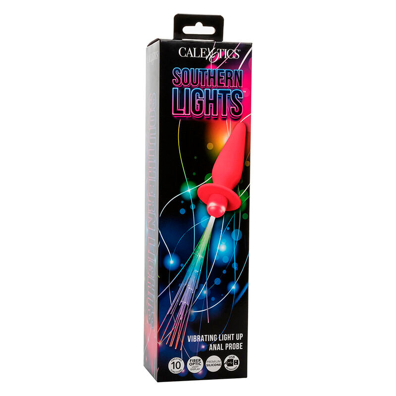 Plug Anale Vibrante Luminoso Calexotics Southern Lights — 10 Modalità
