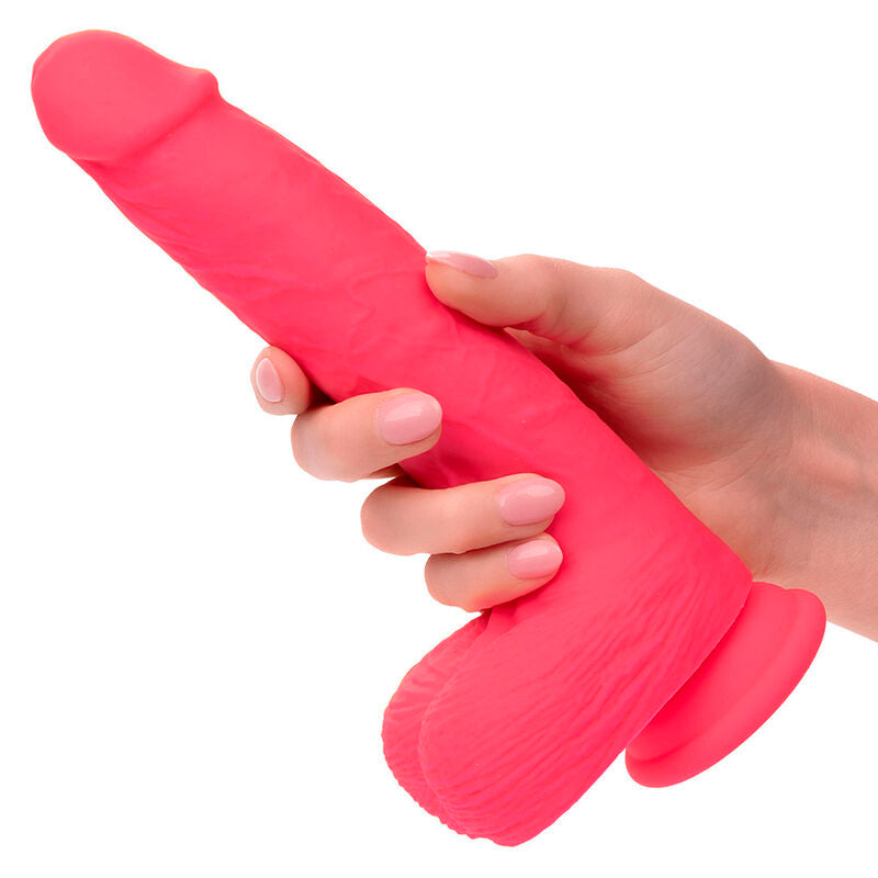 Dildo Realistico Vibrante con Spinta Calexotics Studs — 17,75 cm