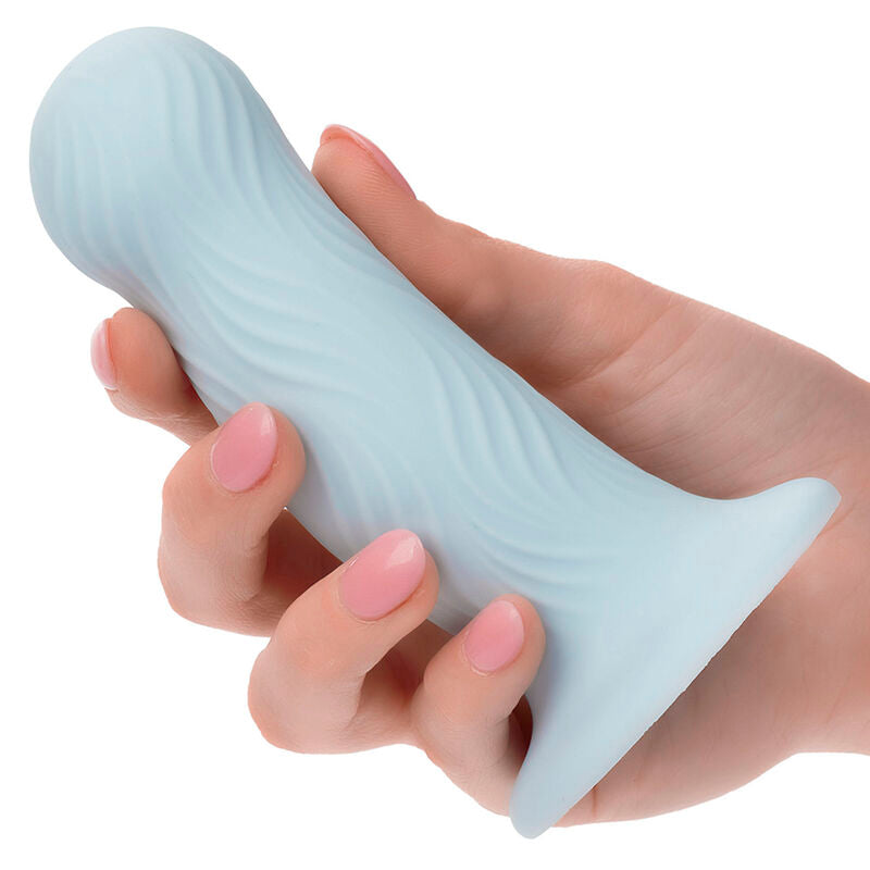 Plug Anale Calexotics Wave Rider Foam — Silicone, Blu