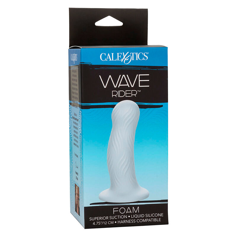 Plug Anale Calexotics Wave Rider Foam — Silicone, Blu