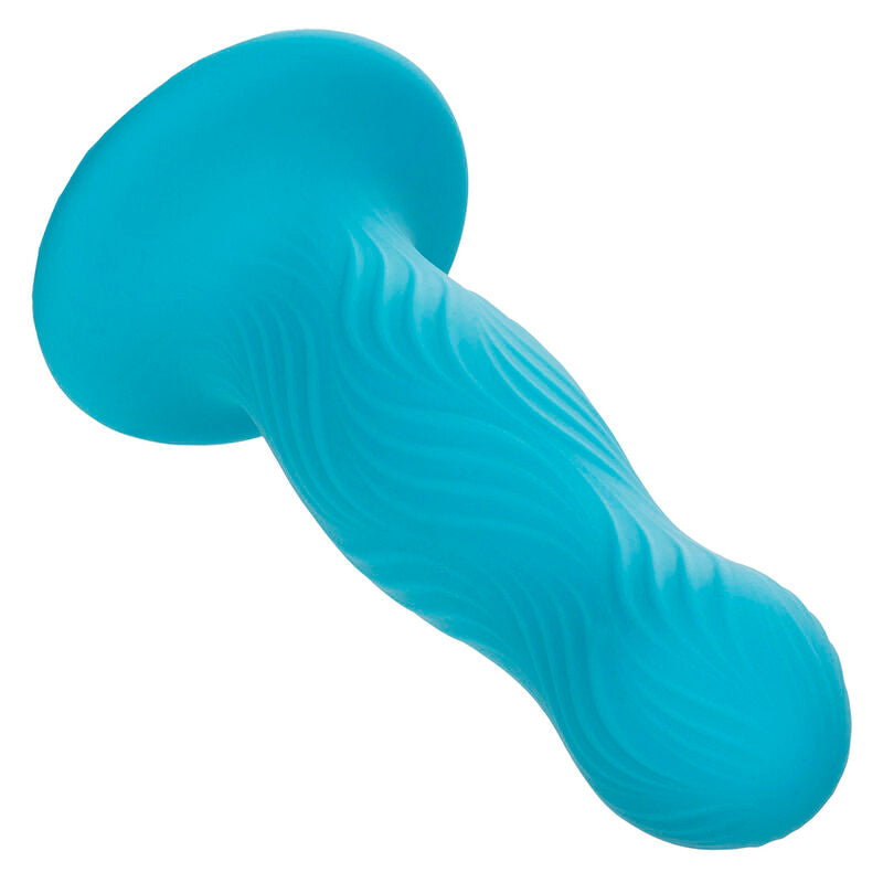 Plug Anale Calexotics Wave Rider Swell — Silicone, Blu