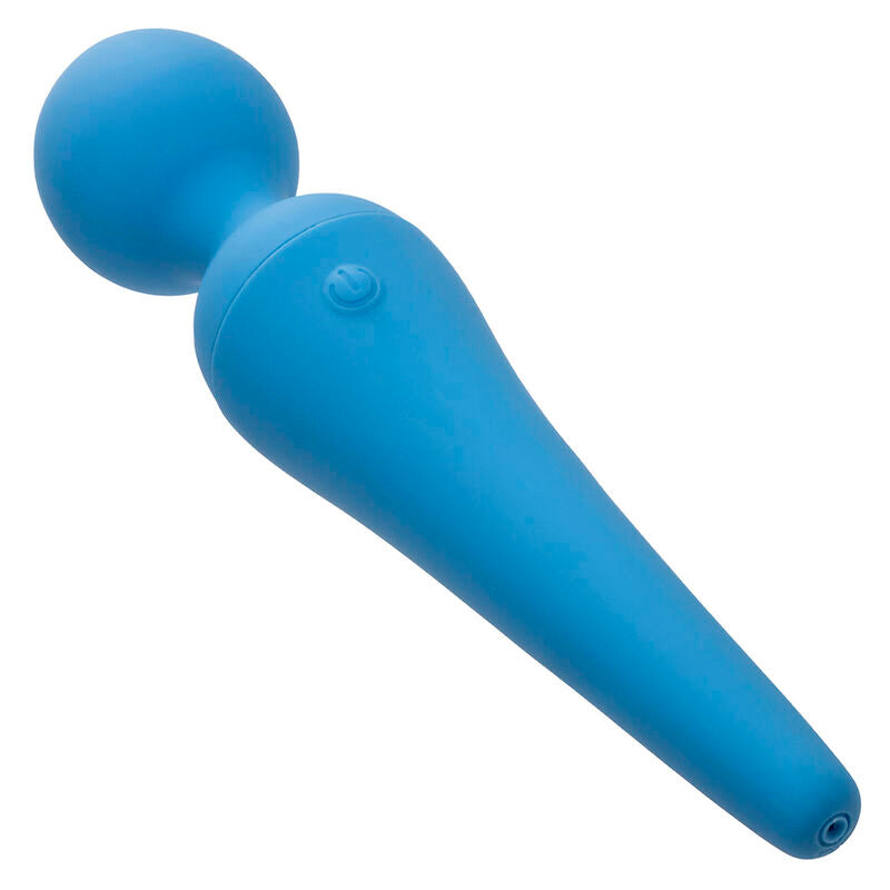 Vibratore Wand Calexotics Couture Kit — 10 Vibrazioni, Blu