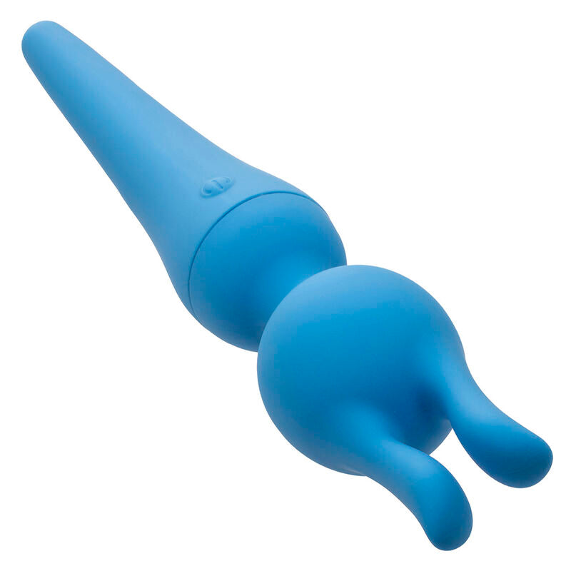 Vibratore Wand Calexotics Couture Kit — 10 Vibrazioni, Blu