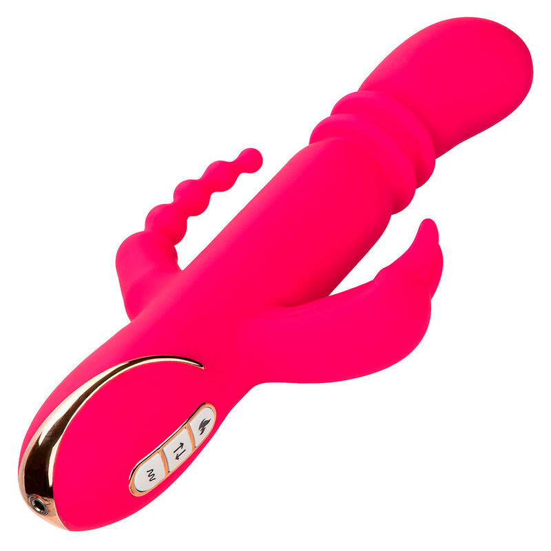 Vibratore Rabbit Riscaldato Calexotics Jack Fantasy — Silicone