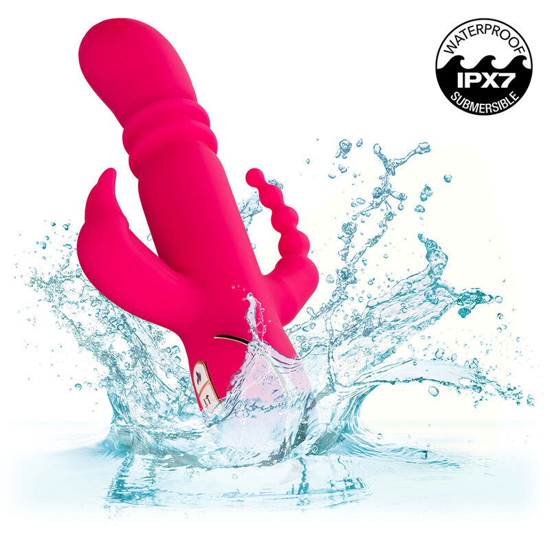 Vibratore Rabbit Riscaldato Calexotics Jack Fantasy — Silicone