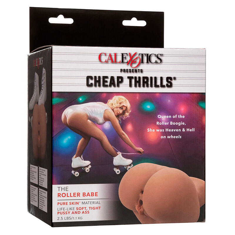 Masturbatore Realistico Doppio Ingresso Calexotics Roller Babe