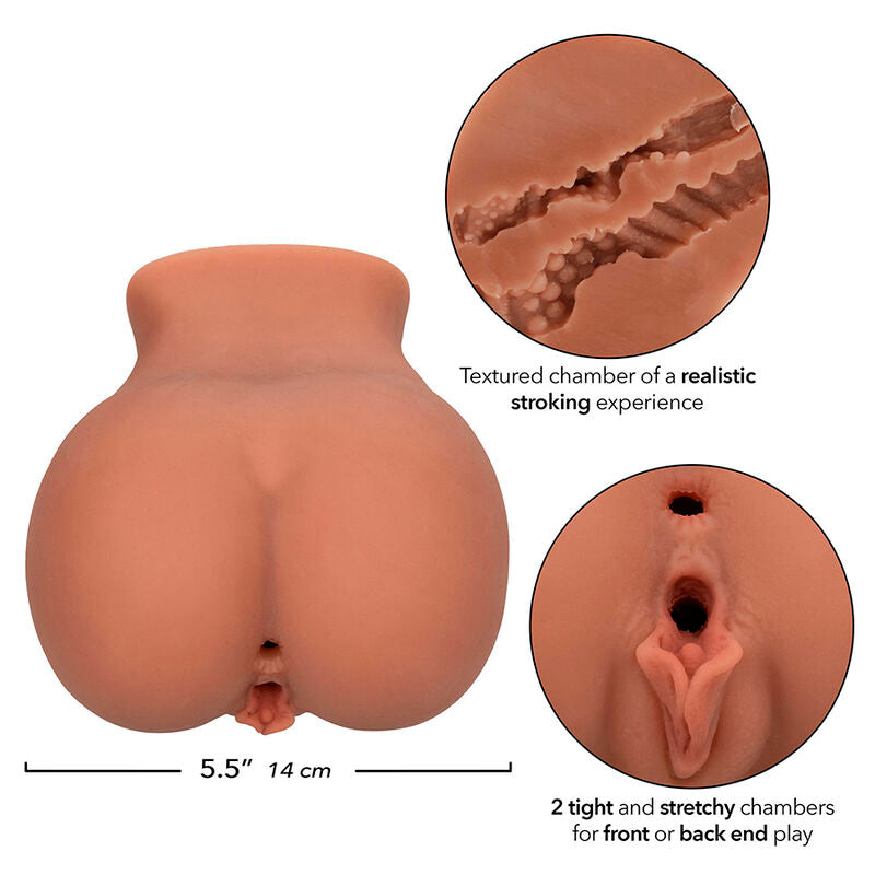 Masturbatore Realistico Doppio Ingresso Calexotics Roller Babe