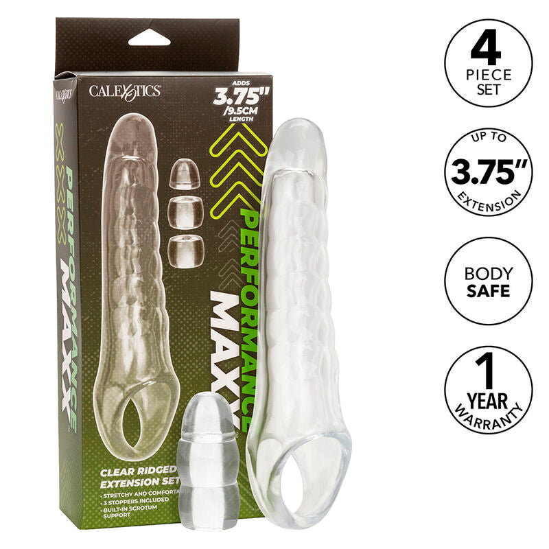 Guaina Fallica Estensore Calexotics Performance Maxx — 9,5 cm