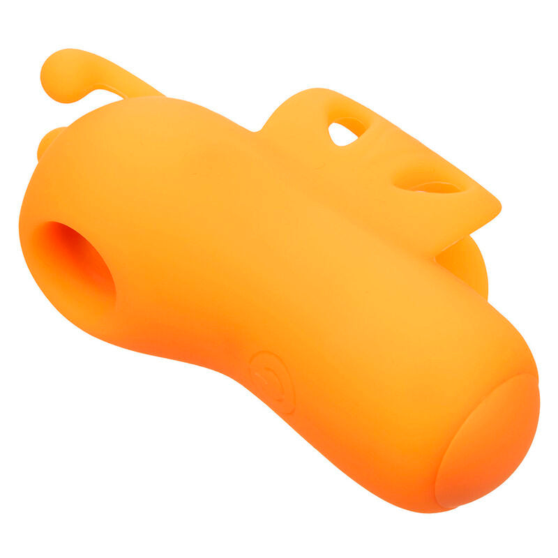 Stimolatore Dita Calexotics Neon Vibes Buzzing Vibe — Arancione