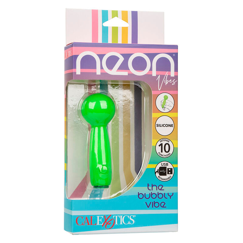 Vibratore Clitoride Calexotics Neon Vibes Bubbly — 10 Modalità