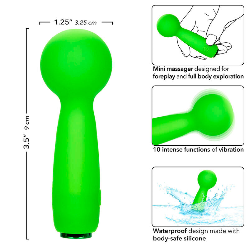 Vibratore Clitoride Calexotics Neon Vibes Bubbly — 10 Modalità