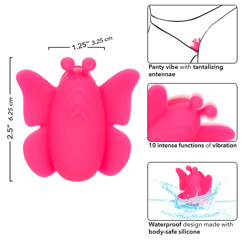 Vibratore Mutandine Calexotics Neon Vibes Flutter — 10 Modalità