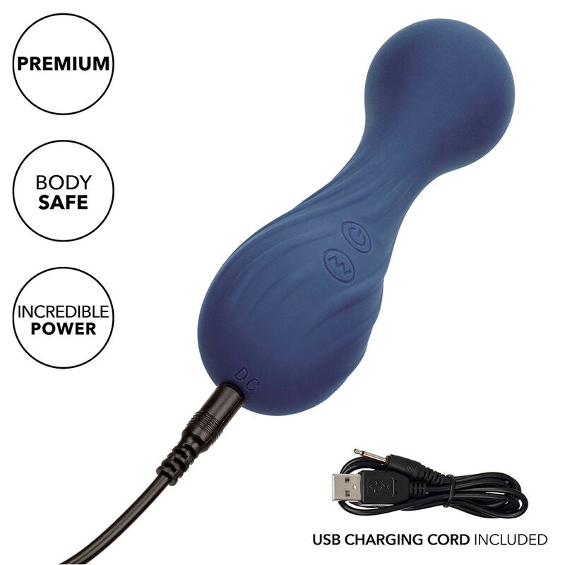 Vibratore Wand Calexotics Charisma Temptation — 12 Funzioni, Viola
