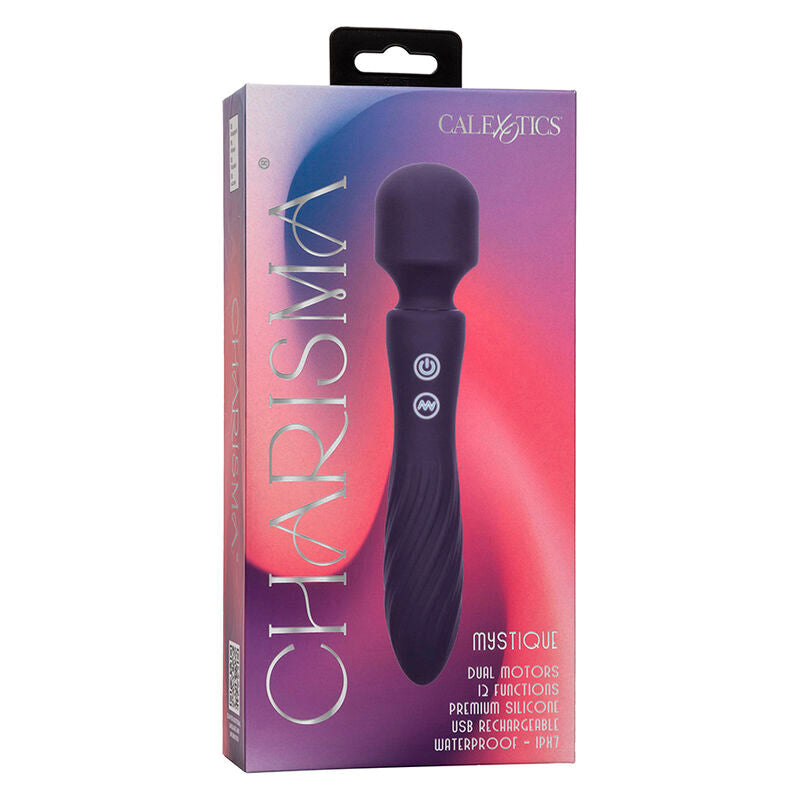 Vibratore Rabbit Calexotics Charisma Mystique — 12 Funzioni, Viola