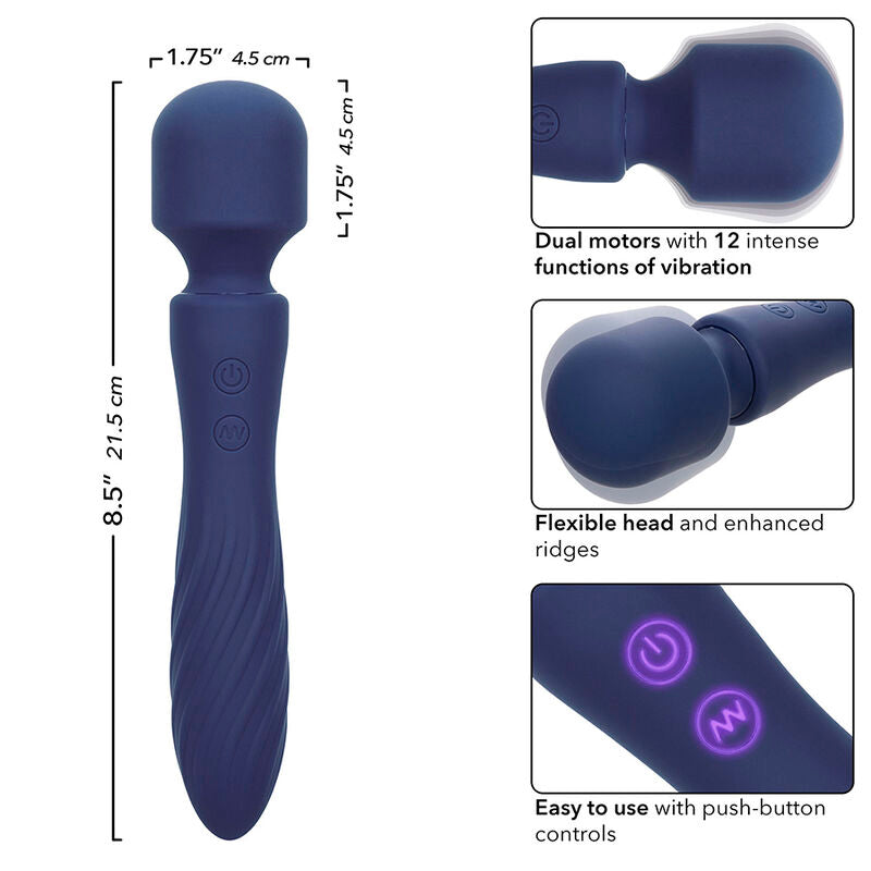 Vibratore Rabbit Calexotics Charisma Mystique — 12 Funzioni, Viola