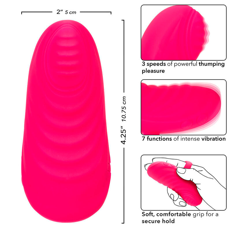 Vibratore Wand Portatile Calexotics Envy — 7 Modalità, Rosa