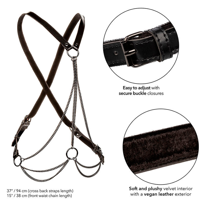 Imbracatura con Catene Calexotics Euphoria Multichain — BDSM