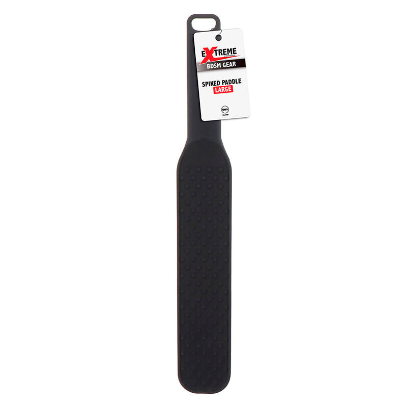 Paletta BDSM Chiodata Hidden Desire Extreme — Silicone, Nera