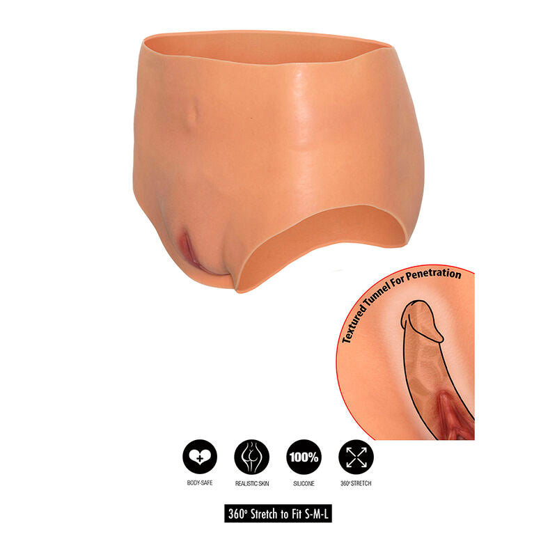 Slip Apertura Vaginale Hidden Desire Alter Ego — Vita Alta