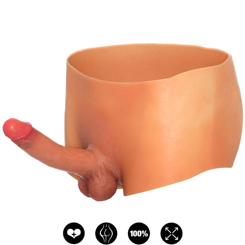 Boxer con Dildo Incorporato Hidden Desire Alter Ego — L, 18 cm