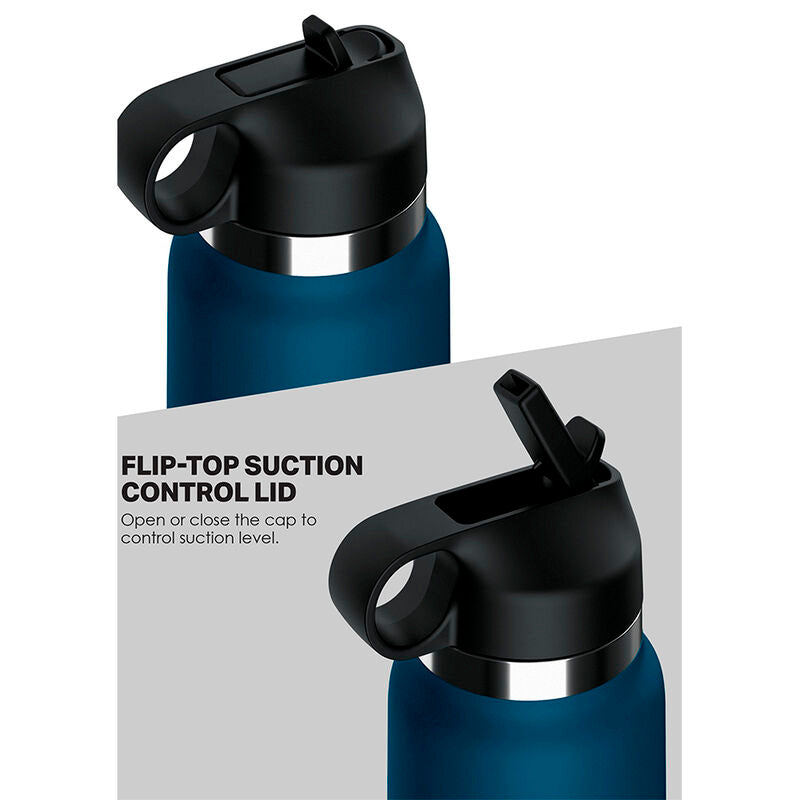 Masturbatore Maschile Discreto PDX Plus Fuck Flask — Marrone