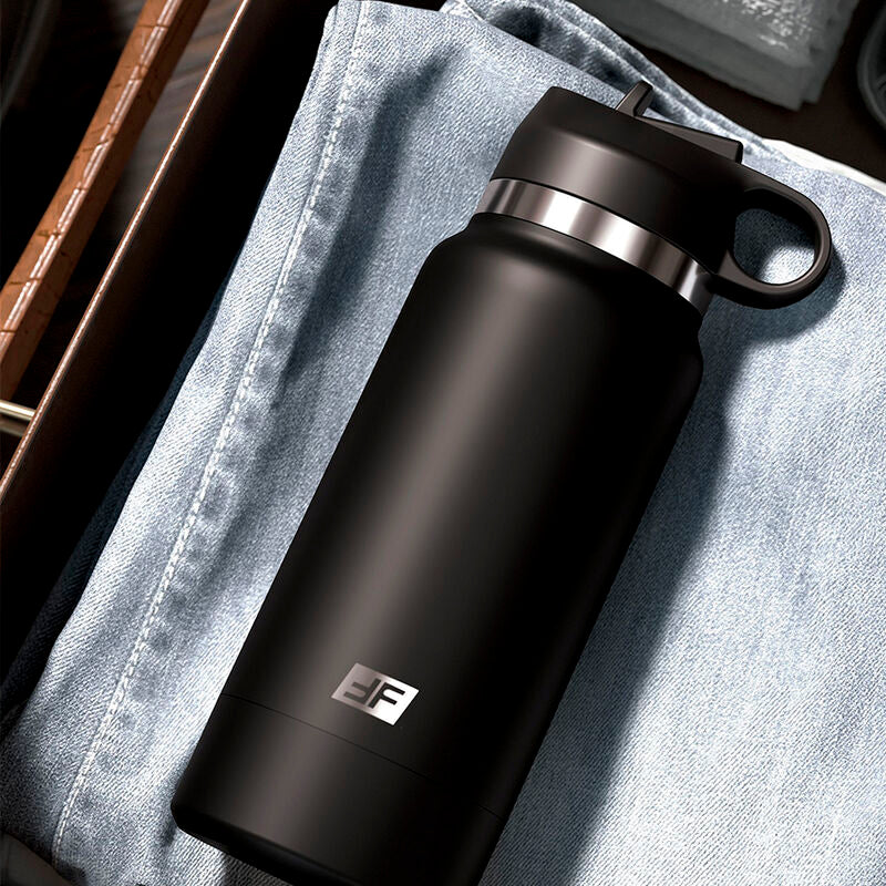 Masturbatore Maschile Discreto PDX Plus Fap Flask — Trasparente